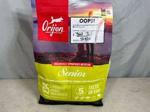 4.5 lb Bag of Orijen Senior Dog Food