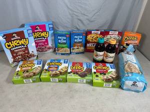 Assorted Food and Snacks