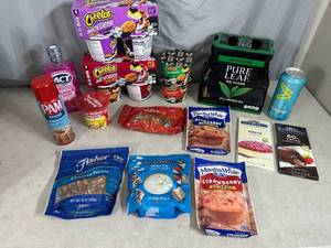 Assorted Food and Snacks
