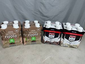 Muscle Milk and Ripple Protein Drinks