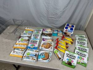 Assorted Protein Bars, Fitness Bars, Protein Powder, Atkins Drinks, Etc