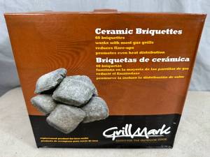 New Box of Ceramic Charcoal Substitute Briquettes