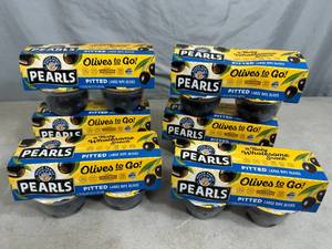 24 Cups of Pitted Olives to Go