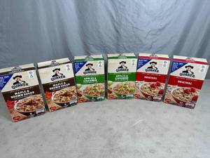 6 New Boxes Quaker Instant Oatmeal