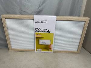 New Message Board with Letters