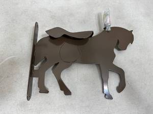 New Metal Horse Squirrel Feeder