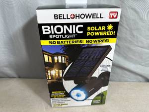 New Bionic Solar Powered Spotlight