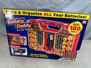 New Battery Daddy Battery Storage with Tester