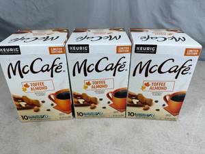 30 Keurig McCafe McDonalds Coffee K-Cups - Toffee Almond