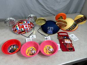 New Disney Parks Ear Hats, Bowls, Zipper Case