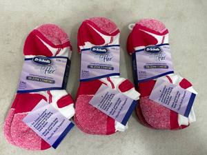 9 New Pairs Dr Scholls For Her Socks
