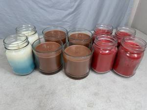10 New Soy Blend Candles