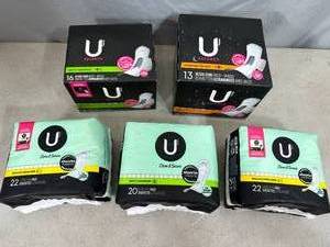 New Assortment of Kotex U Feminine Hygiene Ultra-Thin Pads