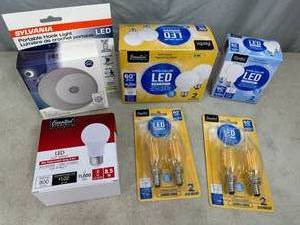 New LED Light Bulbs and Night Light
