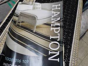 lot 55 image: Hampton Bay 6 x 9 IndoorOutdoor Rug