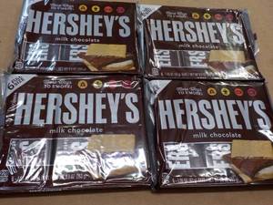 lot 137 image: 4 pkgs Hersheys Full Size Candy Bars- 6 each