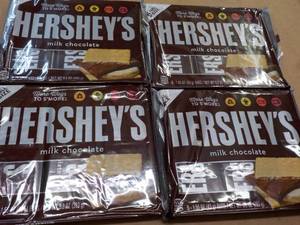 lot 138 image: 4 pkgs Hersheys Full Size Candy Bars- 6 each