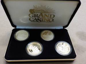 lot 170 image: Grand Casino Collectible Coins...