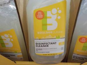 lot 204 image: 12 Boulder Clean Disinfect Cleaner Spray Bottles