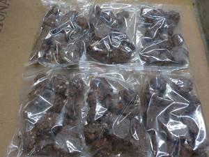 lot 270 image: 6 pkgs No Sugar Added Chocolate Peanuts Clusters