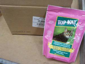 lot 350 image: 10 - 15 oz bags Top Kat Ocean Fish Cat Food Best By 11052023