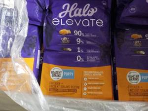 lot 365 image: 20 lb. Bag Halo Elevate Puppy Food...