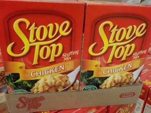 lot 397 image: 12 Boxes Stove Top Chicken Stuffing Mix best date 052024