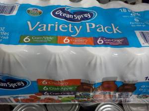 lot 426 image: 18 pack Ocean Spray Variety Pack...
