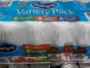 lot 428 image: 18 pack Ocean Spray Variety Pack...