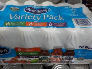 lot 429 image: 18 pack Ocean Spray Variety Pack...