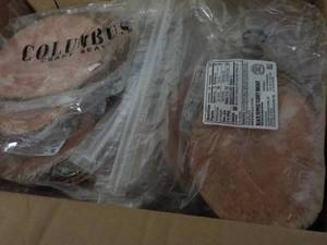 lot 436 image: L 12 Frozen Pkgs Black Pepper Turkey Breast Slices
