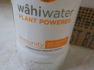 lot 500 image: 12 bottles Wahiwater Immunity Jade Windscreen Elderberry Best By 08102023