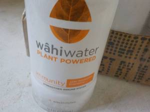lot 502 image: 12 bottles Wahiwater Immunity Jade Windscreen Elderberry Best By 08102023