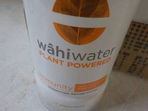 lot 504 image: 12 bottles Wahiwater Immunity Jade Windscreen Elderberry Best By 08102023
