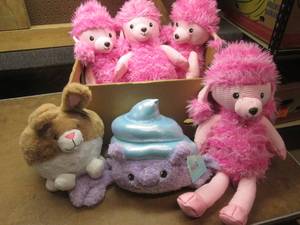 lot 9 image: (RR) Assorted Plush Animals - New with Tags