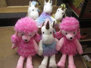 lot 11 image: (RR) Assorted Plush Animals - New with Tags