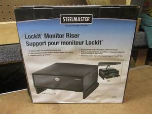 lot 16 image: (RR) SteelMaster LockIt Monitor Riser