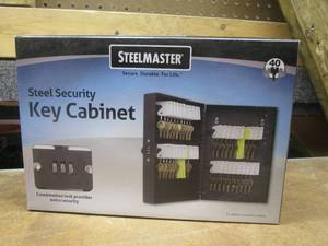 lot 18 image: (RR) SteelMaster Steel Security Key Cabinet