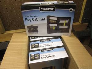 lot 56 image: (II) Case of 4 SteelMaster Steel Security Key Cabinets