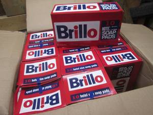 lot 73 image: (JJ) Case of 120 Brillo Hotel Size Soap Pads 12 Inner Boxes of 10