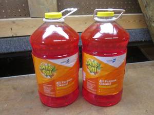 lot 74 image: (JJ) 2 - 1.12 Gallon Pine-Sol Orange Energy All Purpose Cleaner - Makes Up To 72 Gallons