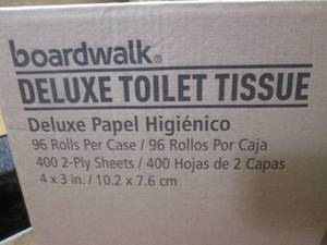 lot 91 image: (JJ) Case of 96 Rolls Deluxe 2-Ply Toilet Tissue