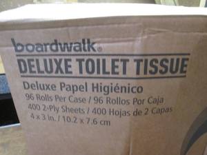 lot 93 image: (KK) Case of 96 Rolls Deluxe 2-Ply Toilet Tissue