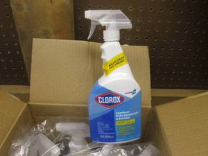 lot 99 image: (LL) 10 Spray Bottles Clorox Anywhere Daily Disinfectant & Sanitizer 32oz
