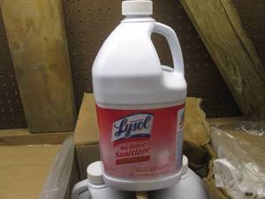 lot 119 image: (LL) 4 Gallons Lysol No Rinse Sanitizer