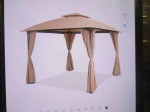 lot 137 image: (PLT1) Lausaint Home 10 x 10 Outdoor Gazebo