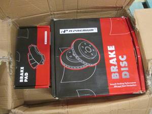 lot 168 image: (PLT2) A-Premium Brake Disc and Brake Pads - See Photos for Details