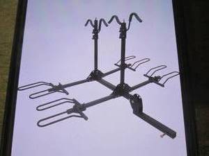lot 174 image: (PLT3) Rack & Ride 4-Bike Receiver Hitch Bike Rack