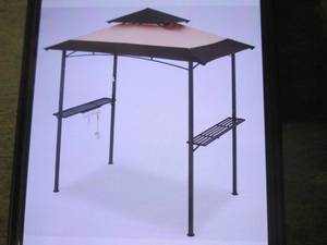 lot 184 image: (PLT4) MasterCanopy 8x5 Grill Gazebo Canopy in Khaki