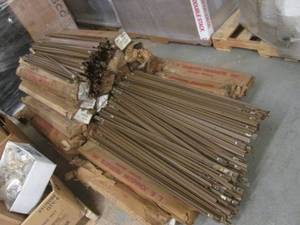 lot 198 image: (22) Pallet of Assorted Lengths Drawer Slide Rails